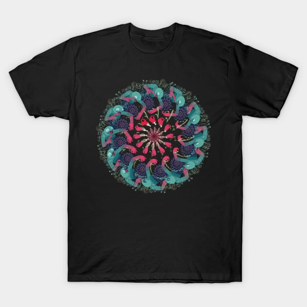 Mandala Plateau T-Shirt by Fong